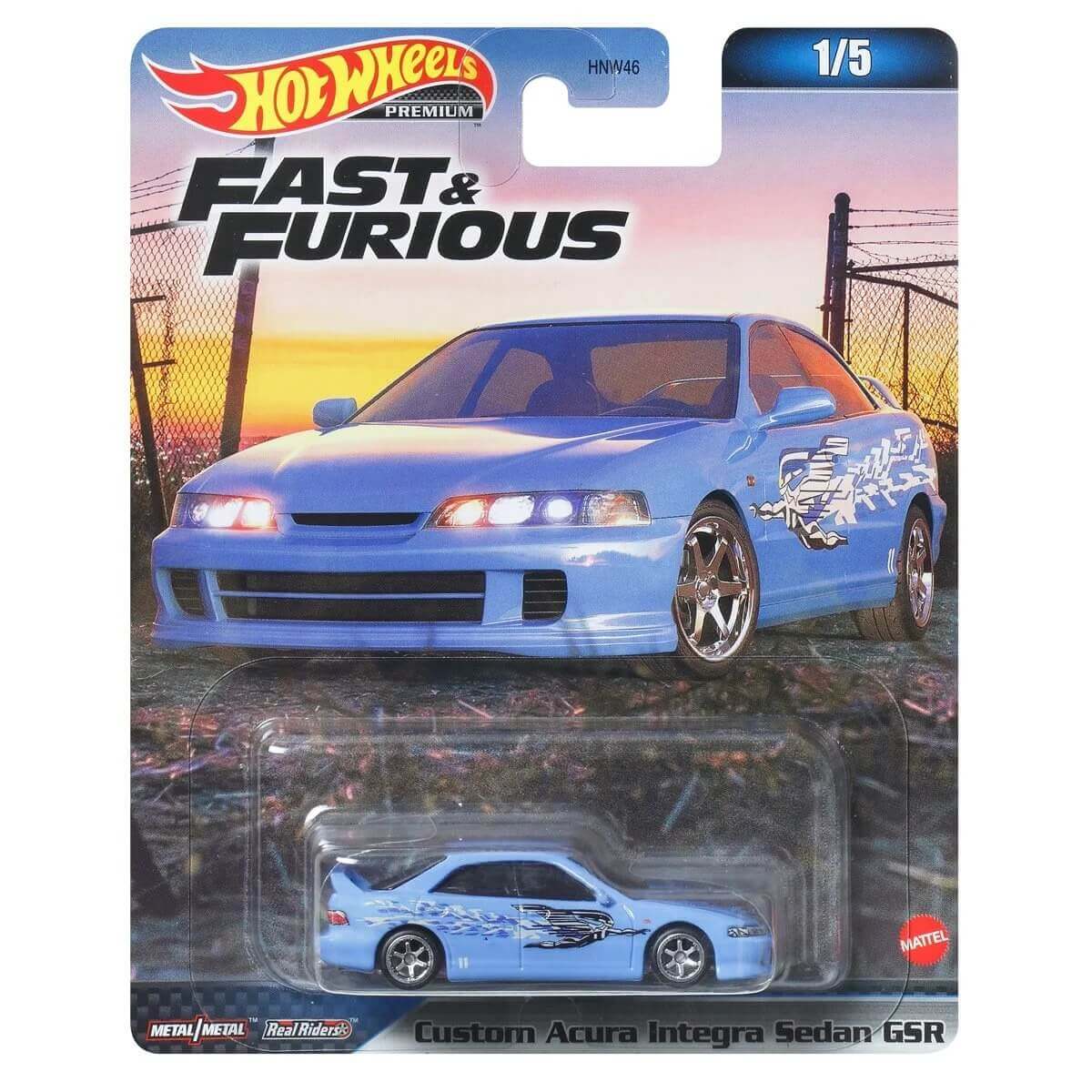 Hot Wheels Fast hot Furious Mainline mix A