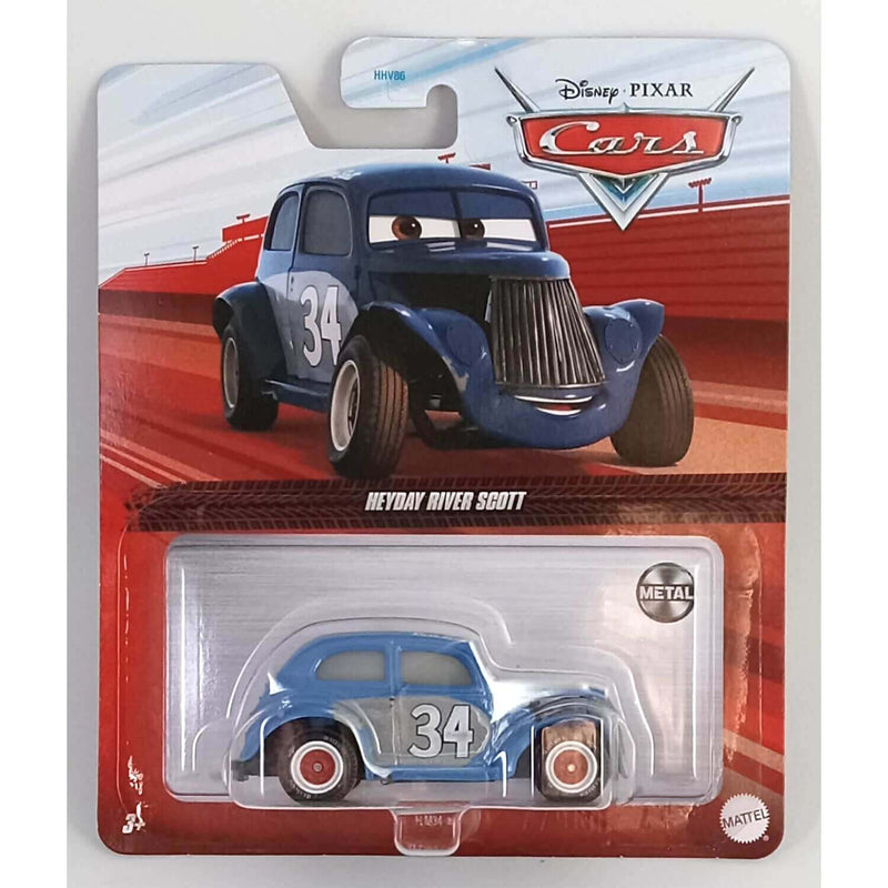 Disney Pixar Cars 2023 Character Cars (Mix 8), Heyday River Scott