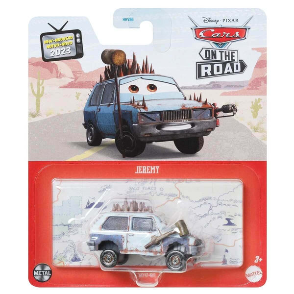 Disney Pixar Cars 2023 Character Cars (Mix 8) 1:55 Scale Diecast Vehicles, Jeremy