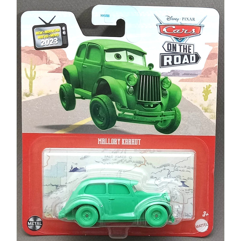 Disney Pixar Cars 2023 Character Cars (Mix 11) 1:55 Scale Diecast Vehicles, Mallory Karhut