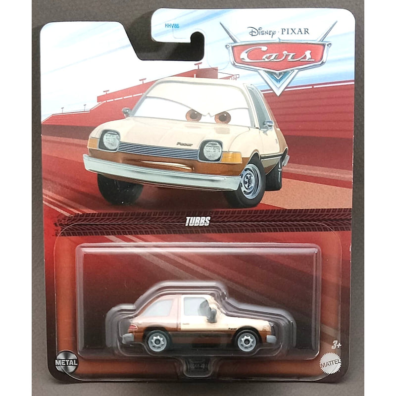 Disney Pixar Cars 2023 Character Cars (Mix 12) 1:55 Scale Diecast Vehicles, Tubbs