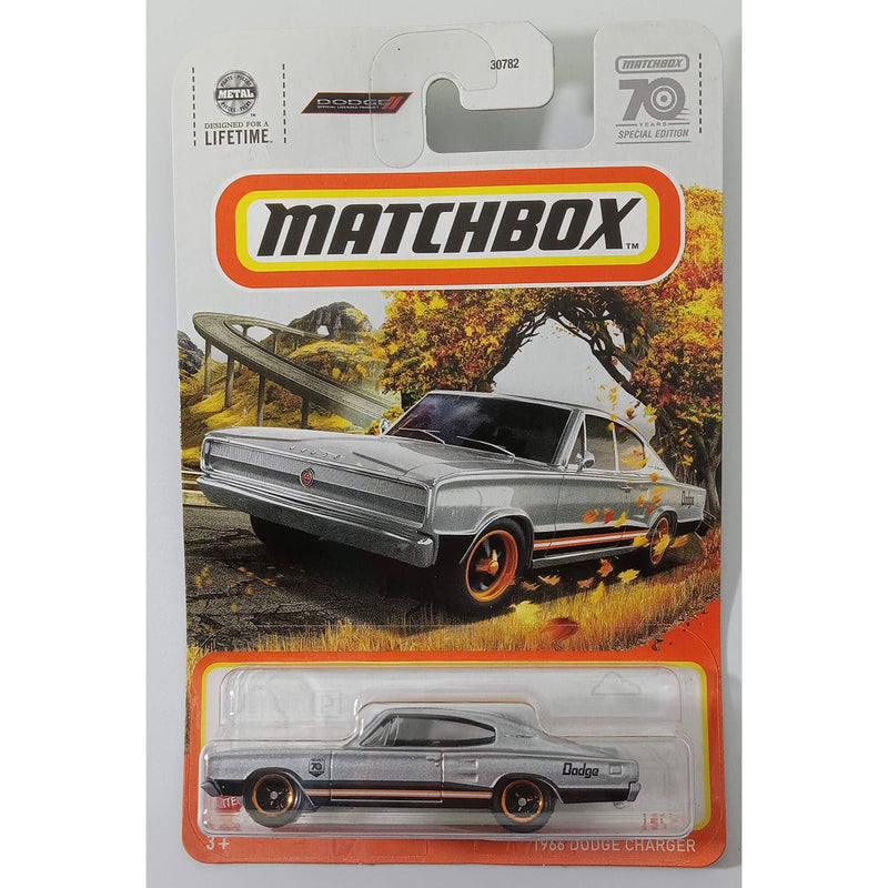 Matchbox 2023 Mainline Cars, 1966 Dodge Charger