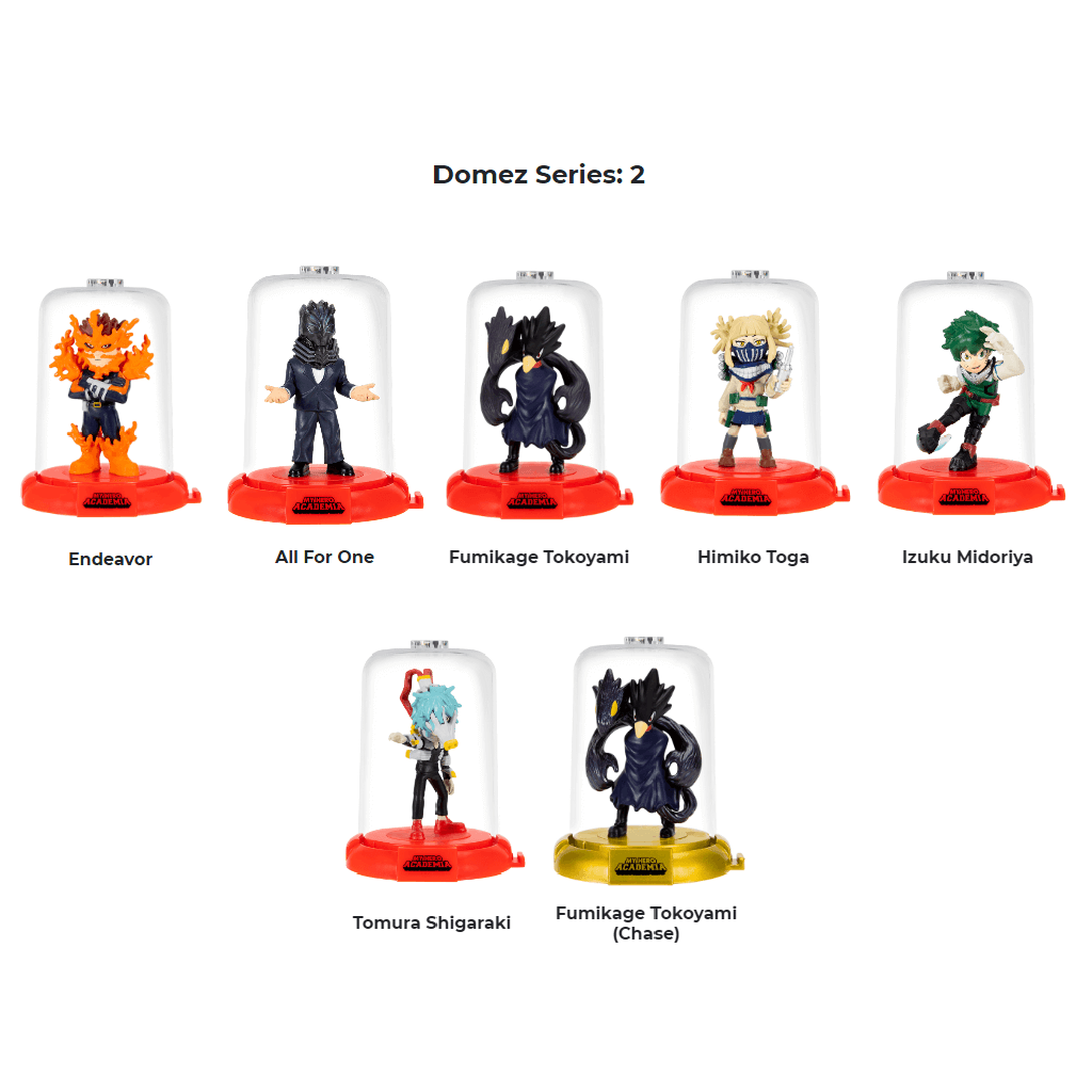 Domez My Hero Academia, Series 2 Surprise Mini's Domez My Hero Academia, Series 2 Surprise Mini's