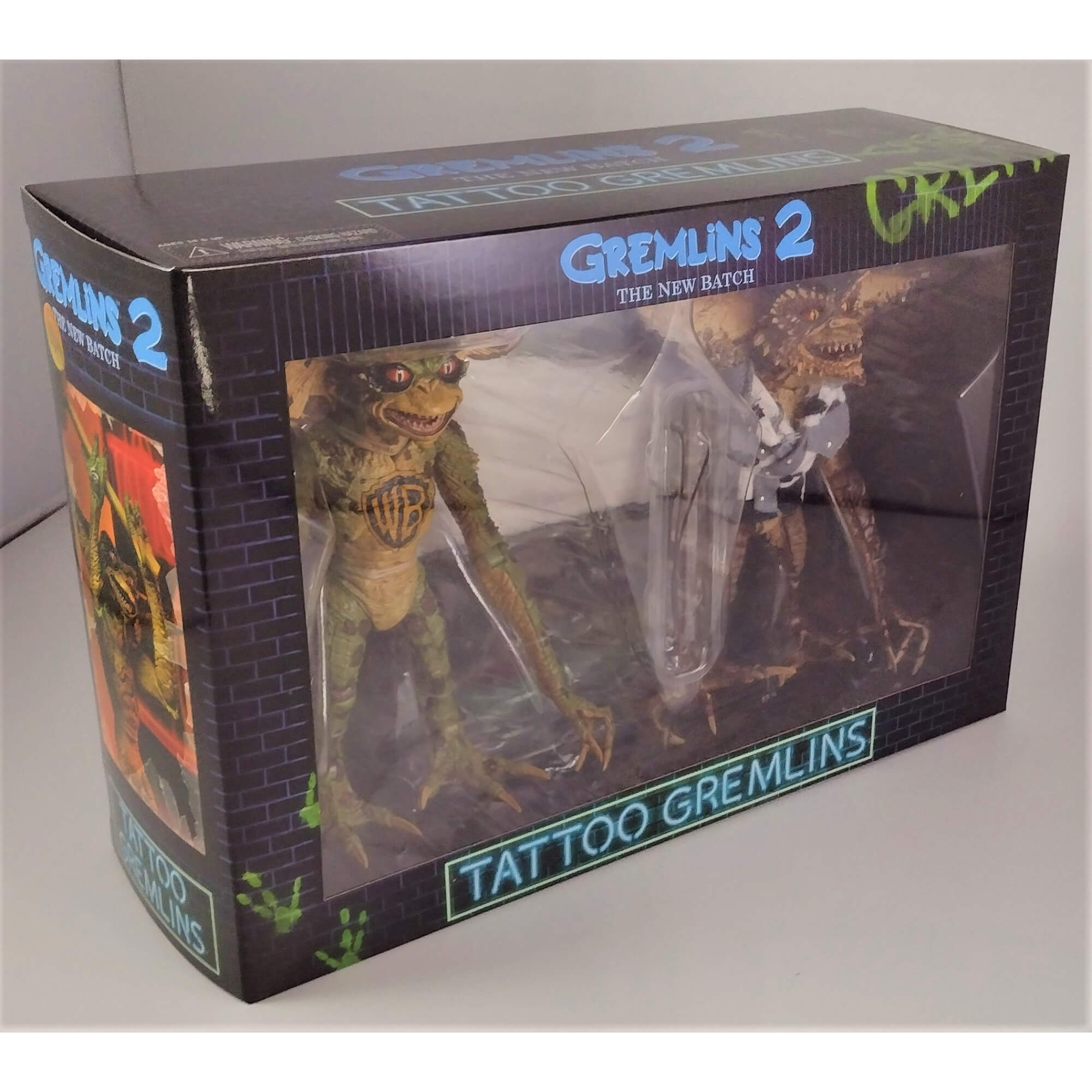 Gremlins 2 - Tattoo Gremlins - Pack 2 Figurines 18cm - Figurines » C..