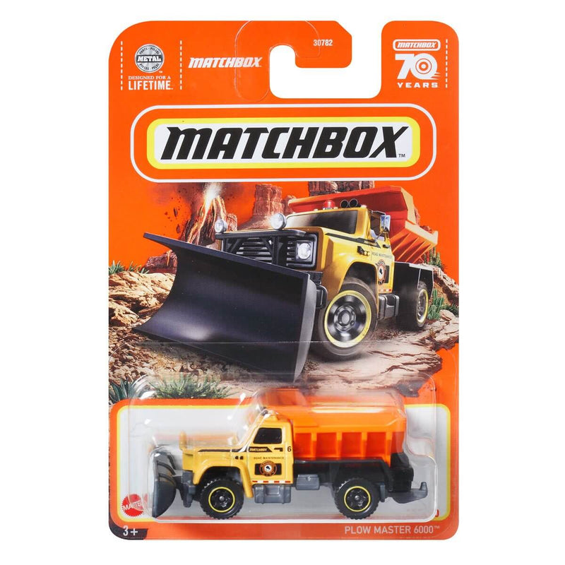 Matchbox 2023 Mainline Cars, Plow Master 6000