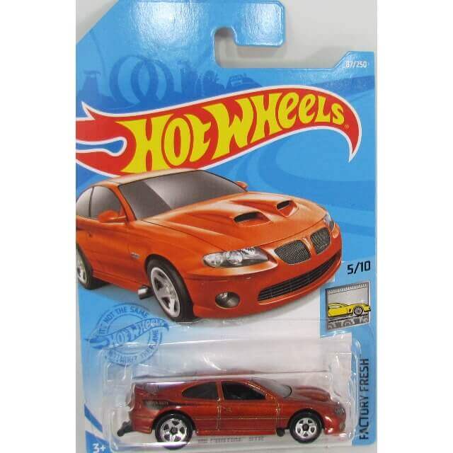 Hot Wheels 2021 Factory Fresh '06 Pontiac GTO (Orange) 5/10 87/250