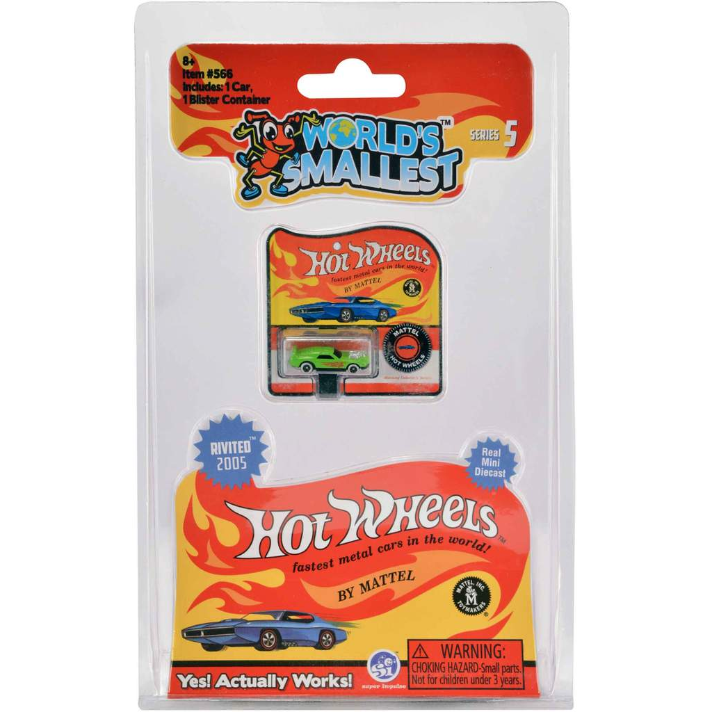 World smallest best sale hot wheels