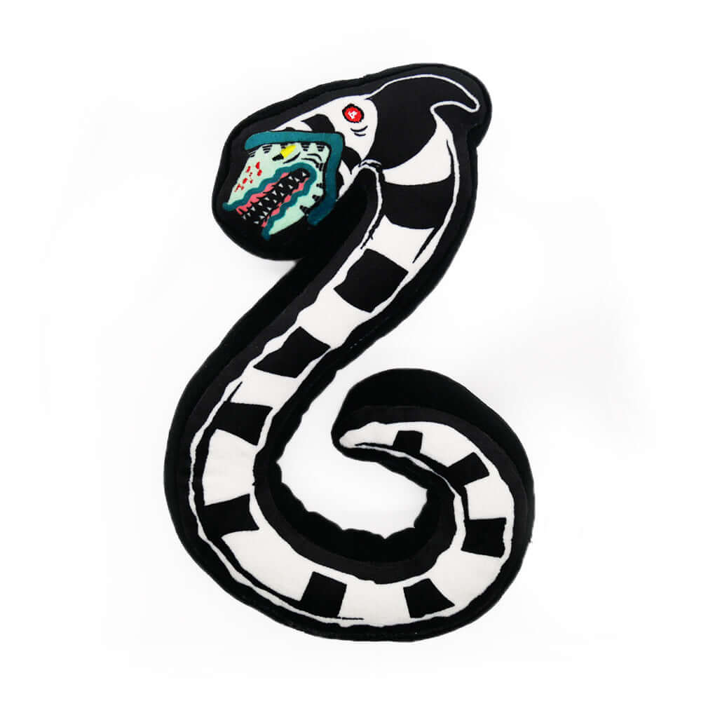 Beetlejuice Sandworm Inch Squeaker Dog Toy - Main Image