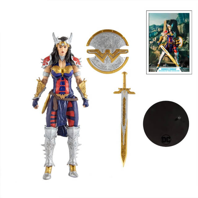 McFarlane Toys - DC Multiverse Wonder Woman (Who is Wonder Woman?) 7in  Figure, McFarlane Collector Edition #10
