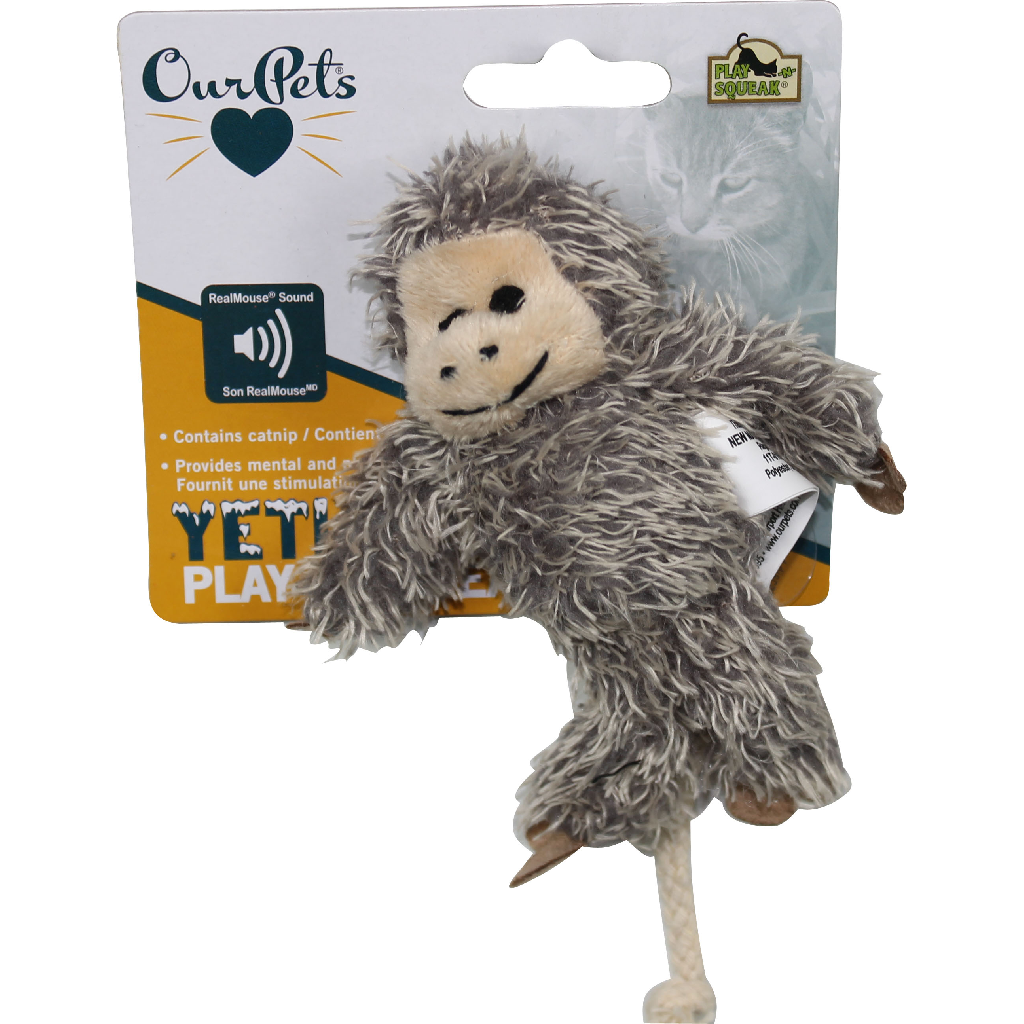 Mini Yeti Squeaky Dog Toy