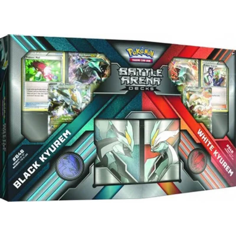 pokemon trading card game battle arena deck Pokemon TCG Battle Arena Decks Black Kyurem vs. White Kyurem