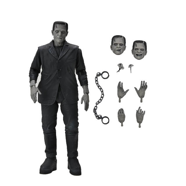 universal monsters frankenstein Universal Monsters Ultimate Frankenstein's Monster (Black & White) Action Figure