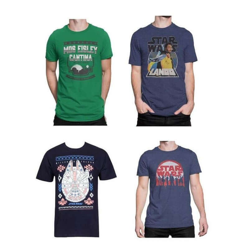 SW Mos Eisley Cantina and Lando Men's Size XL T-Shirt