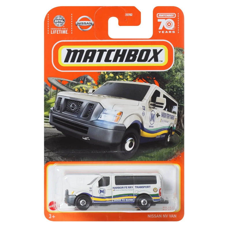 Matchbox 2023 Mainline Cars, Nissan NV Van