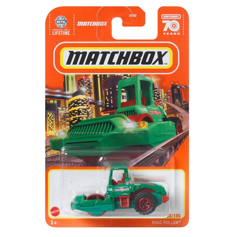 Matchbox 2023 Mainline Cars, Road Roller
