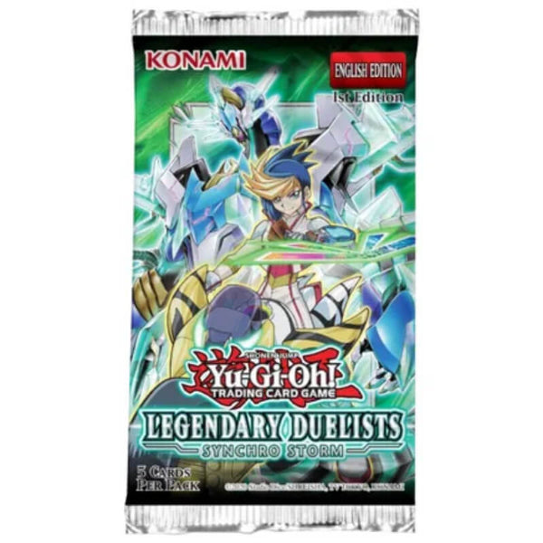 Yu-Gi-Oh! TCG: Legendary Duelists - Synchro Storm Booster 5 Card Pack