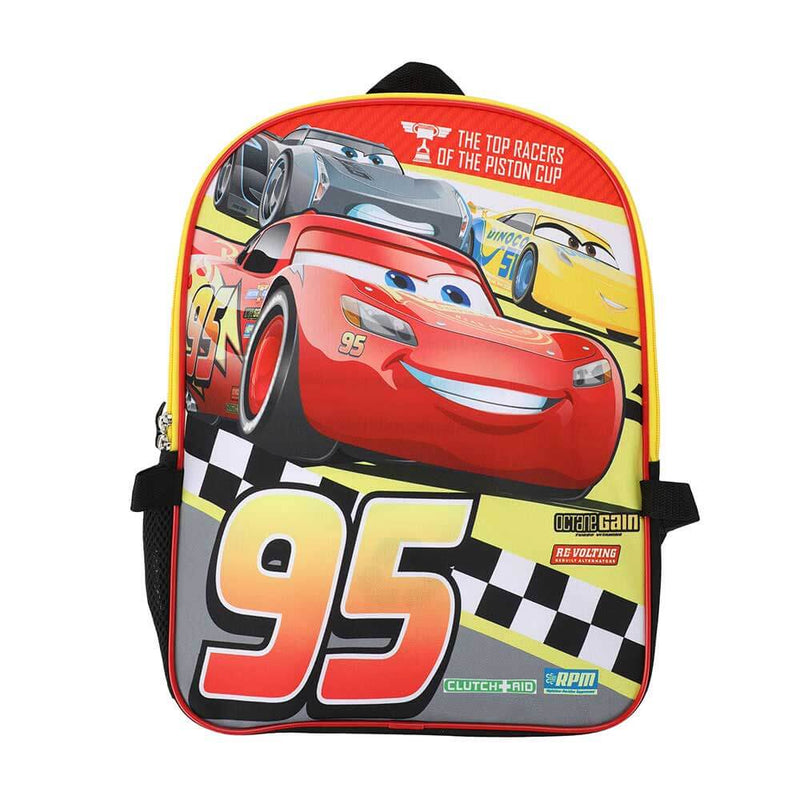 Disney Pixar Cars Youth Backpack & Lunch Tote, front without lunch tote