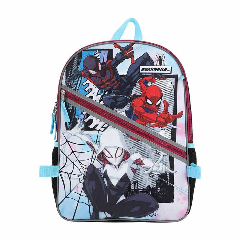 Spider-Gwen Marvel 5-Piece Youth Backpack Set - BioWorld, backpack front