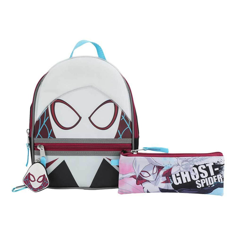 Spider-Gwen Marvel 5-Piece Youth Backpack Set - BioWorld, backpack and utility case