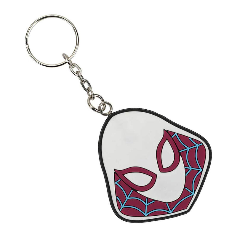 Spider-Gwen Marvel 5-Piece Youth Backpack Set - BioWorld, keychains