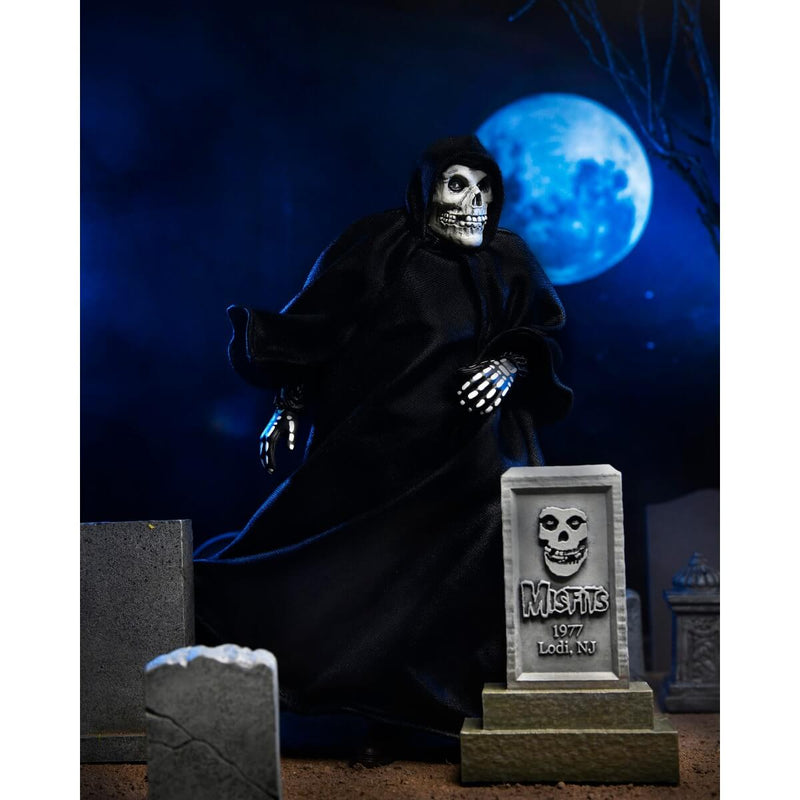 NECA The Misfits Ultimate Fiend 7-Inch Scale Action Figure, figure with grave stone accessory