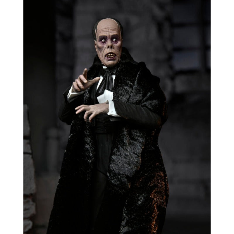 NECA Ultimate Phantom of the Opera (1925) 7-Inch Scale Action Figure (Color Version), unpackaged