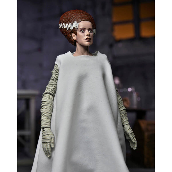 Universal Monsters Ultimate Bride of Frankenstein (Color) 7-Inch Scale Action Figure, unpackaged front bust