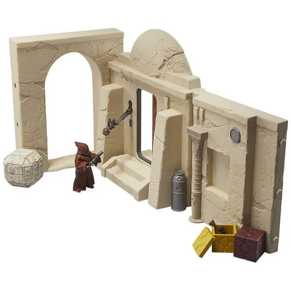 Streets of Mos Eisley Playset with Jawa Figure Star Wars: The Vintage Collection, unpackaged