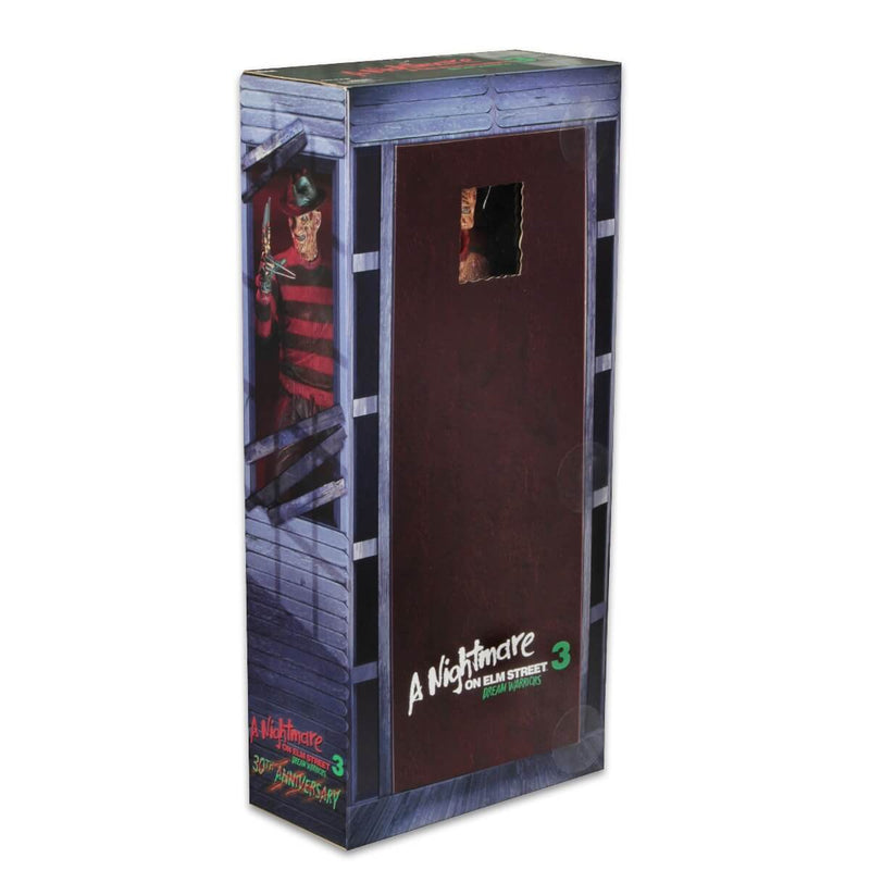 Freddy Nightmare On Elm Street Dream Warriors 1/4 Scale Action Figure, packaging side