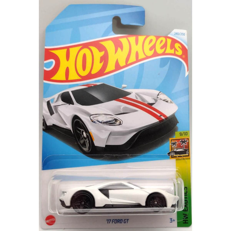 Hot Wheels 2024 Mainline HW Exotics Series 1:64 Scale Diecast Cars (International Card), 2017 ford gt