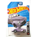 A Hot Wheels die-cast toy car in its original blister card packaging. The car is a light purple '41 Willys with 'Scrapyard' graphics, and the packaging features the classic Hot Wheels logo on a blue background.