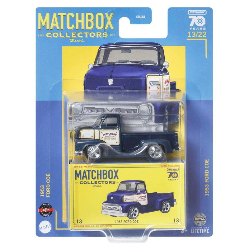 Matchbox 2023 Collectors Series (Wave 3) 1:64 Scale Diecast Cars, 1953 Ford COE