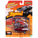 1955 Chevy Bel Air Gasser Zingers-Candy Apple Red w White 2-Tone Sides Packaged