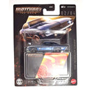 Matchbox The Movie 1969 Chevrolet Camaro die-cast toy car in its original blister card packaging, featuring a blue toy car and a printed card insert.
