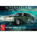 Model car kit packaging for a 1972 Chevy Chevelle SS with 'Supernatural' theme.
