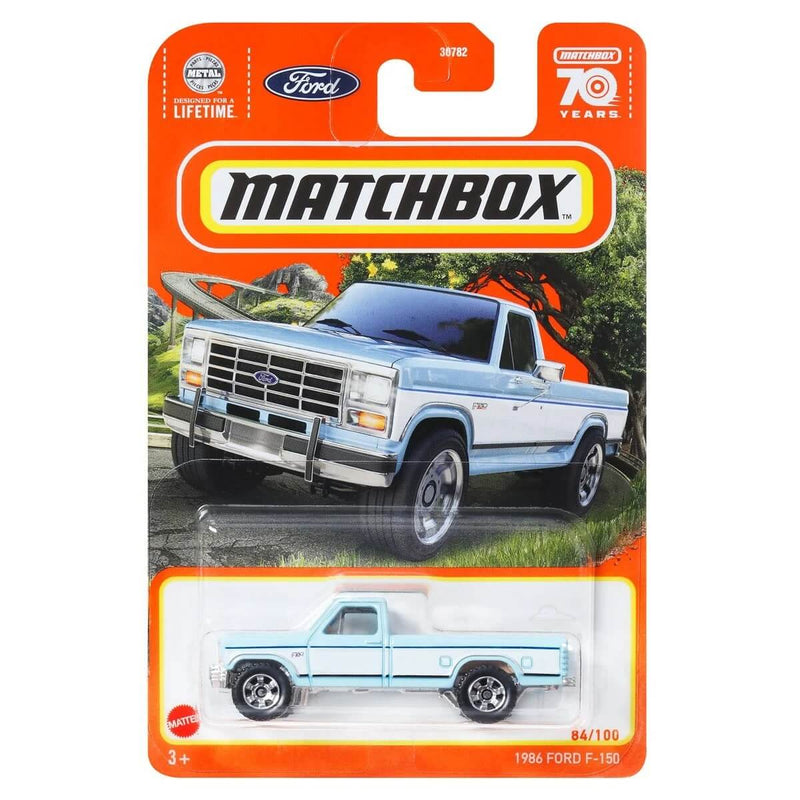1986 Ford F-150, Matchbox 2023 Mainline Cars