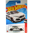 Hot Wheels 2023 Mainline HW Rescue Series 1:64 Scale Diecast Cars (International Card), 2018 Honda Civic Type R