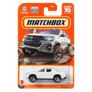 2018 Toyota Hilux, Matchbox 2023 Mainline Cars
