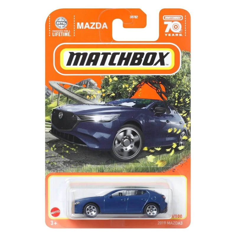 2019 Mazda3, Matchbox 2023 Mainline Cars