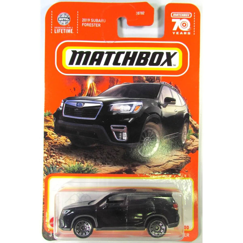Matchbox 2023 Mainline Cars (Mix 6) 1:64 Scale Diecast Cars, 2019 Subaru Forester