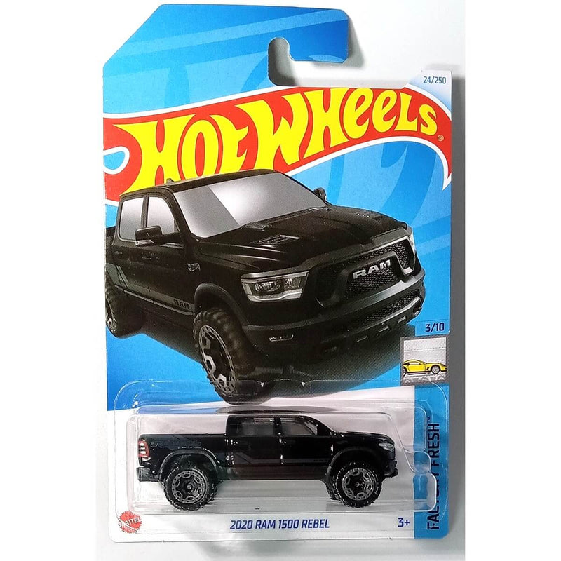 Hot Wheels 2024 Mainline Factory Fresh Series 1:64 Scale Diecast Cars (International Card) 2020 Ram 1500 Rebel