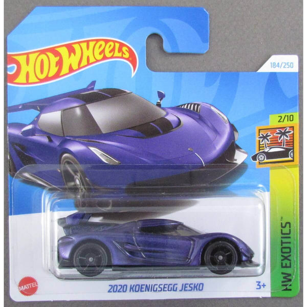 Hot Wheels 2024 Mainline HW Exotics Series Cars (Short Card) 2020 Koenigsegg Jesko