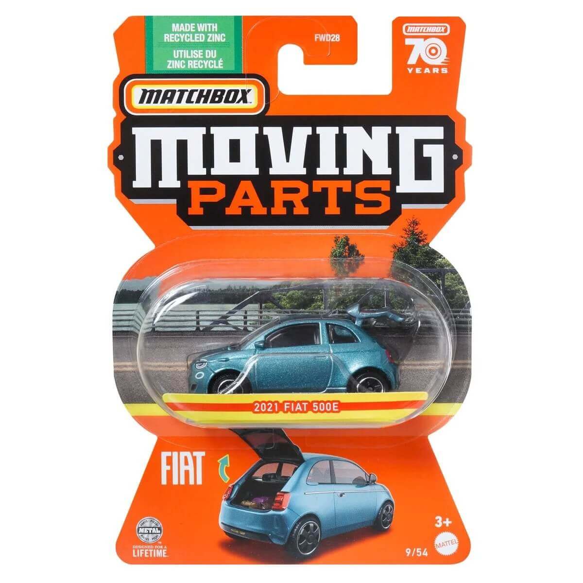 Matchbox 2023 Moving Parts Series (Wave 5) 1:64 Scale Diecast Vehicles