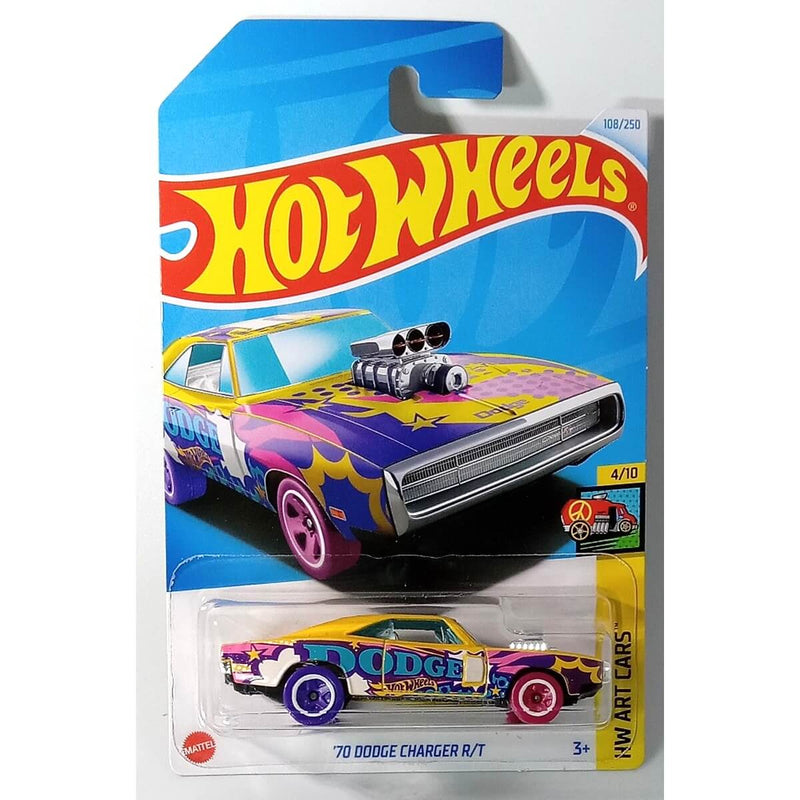 Hot Wheels 2024 Mainline HW Art Cars Series 1:64 Scale Diecast Cars (International Card)