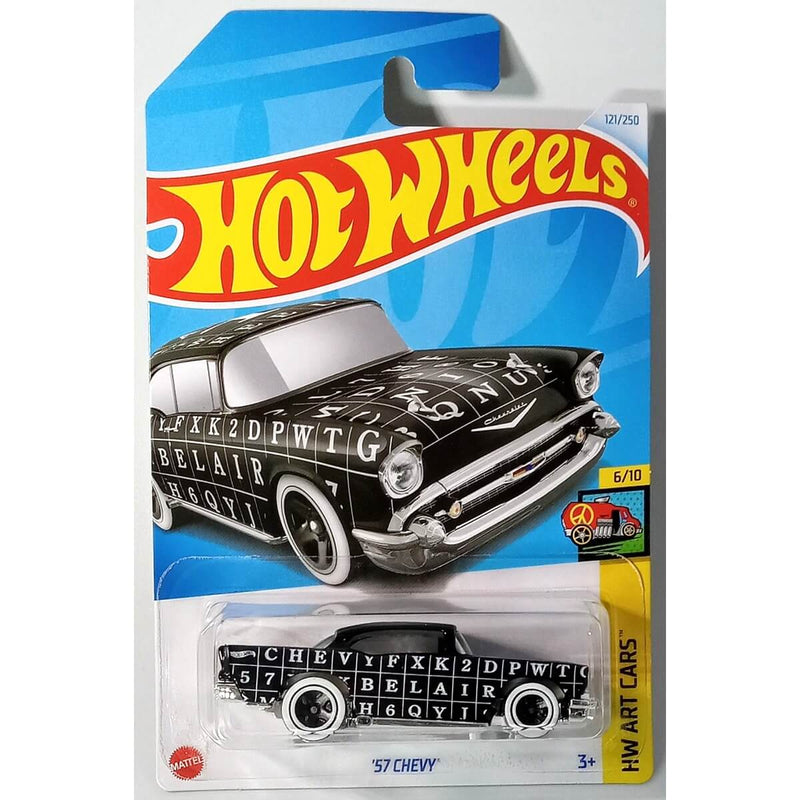 Hot Wheels 2024 Mainline HW Art Cars Series 1:64 Scale Diecast Cars (International Card)