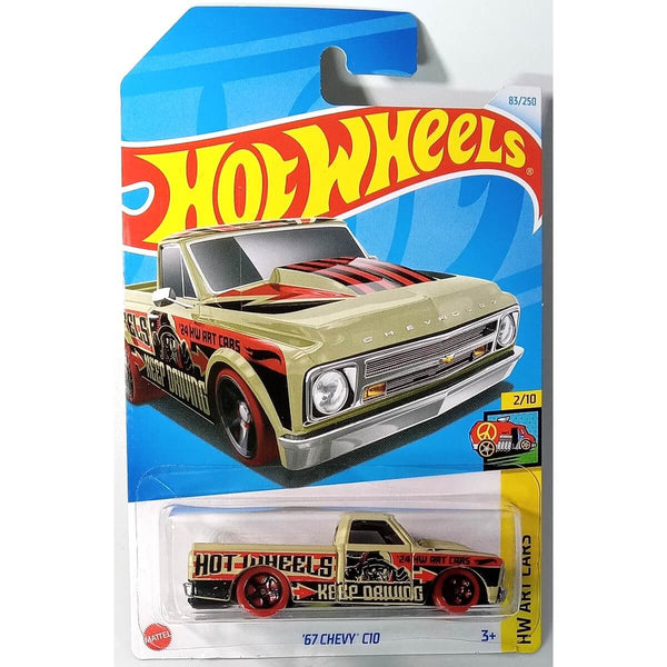 Hot Wheels 2024 Mainline HW Art Cars Series 1:64 Scale Diecast Cars (International Card)