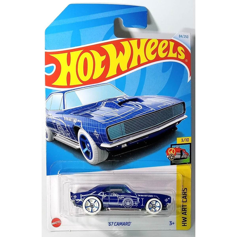 Hot Wheels 2024 Mainline HW Art Cars Series 1:64 Scale Diecast Cars (International Card)