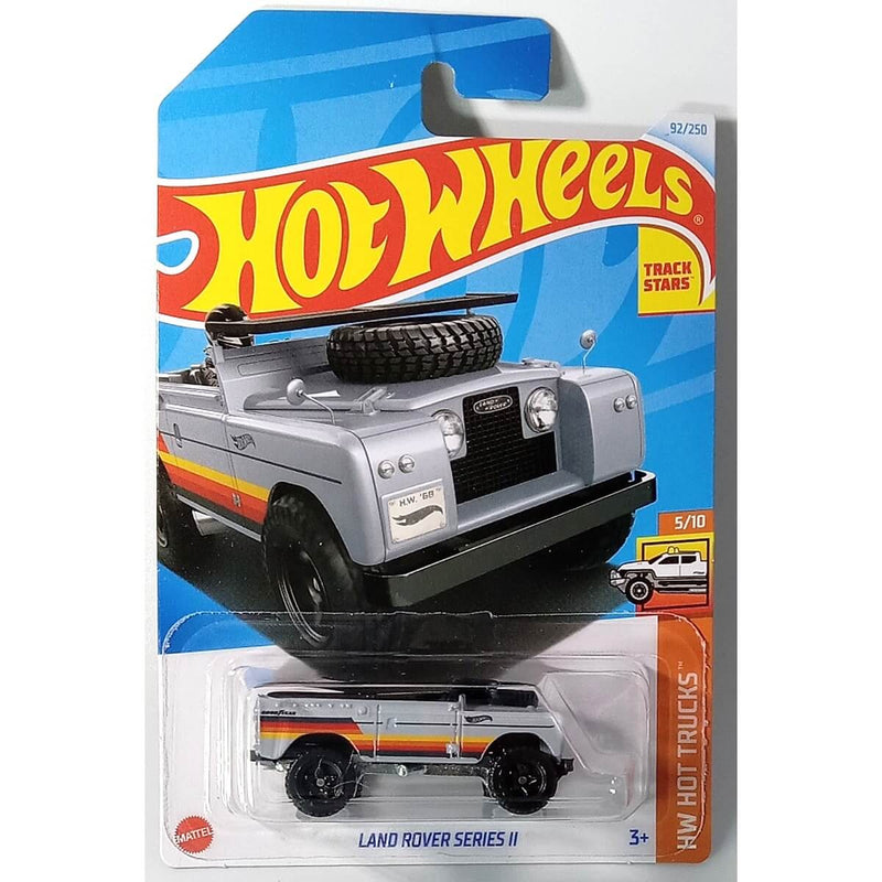 Hot Wheels 2024 Mainline HW Hot Trucks Series 1:64 Scale Diecast Cars (International Card) Land Rover Series II