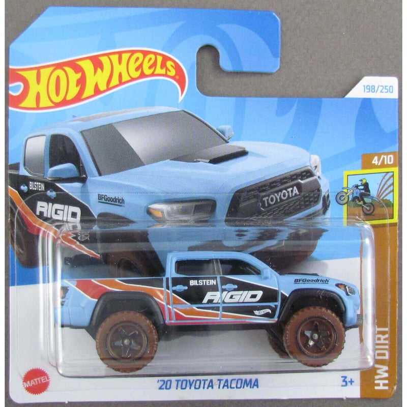 Hot Wheels 2024 Mainline HW Dirt Series Cars (Short Card) 2020 Toyota Tacoma