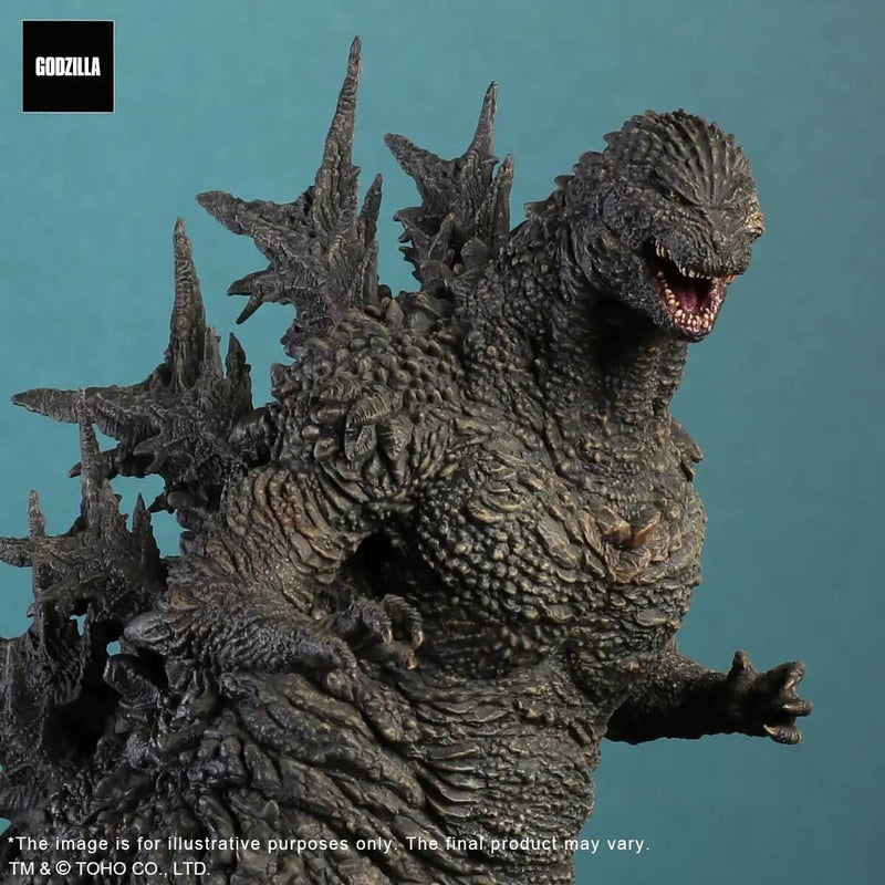 Godzilla Minus One (2023) 9" TOHO Daikaiju Series Figure, X-Plus, closeup